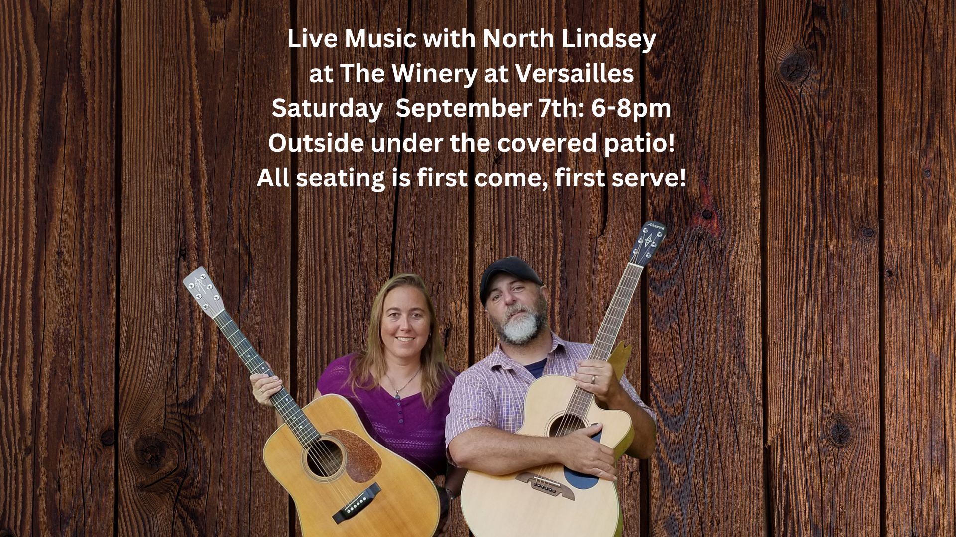 Live Music on the patio with North Lindsey!