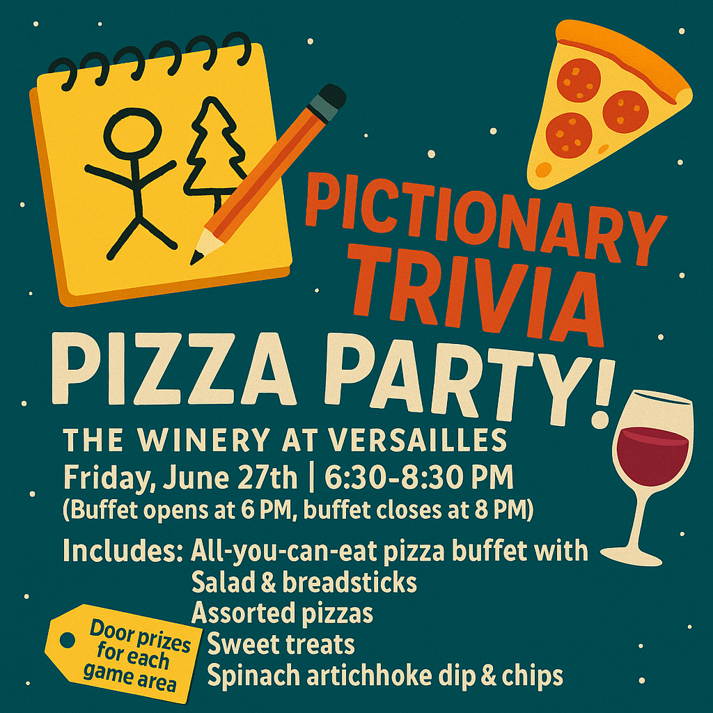 Trivia Pictionary Pizza Party!