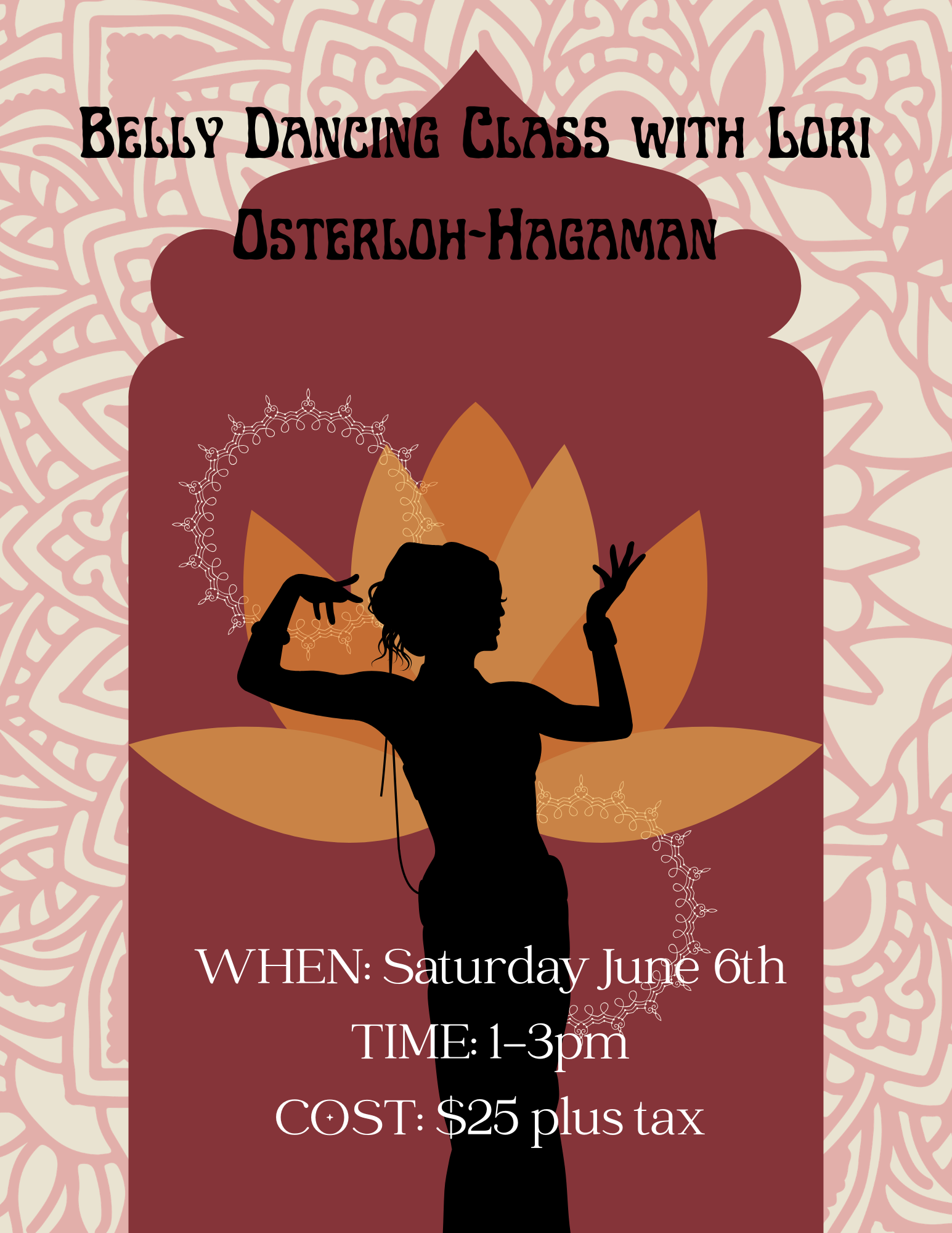 Belly Dancing Class with Lori Osterloh-Hagaman