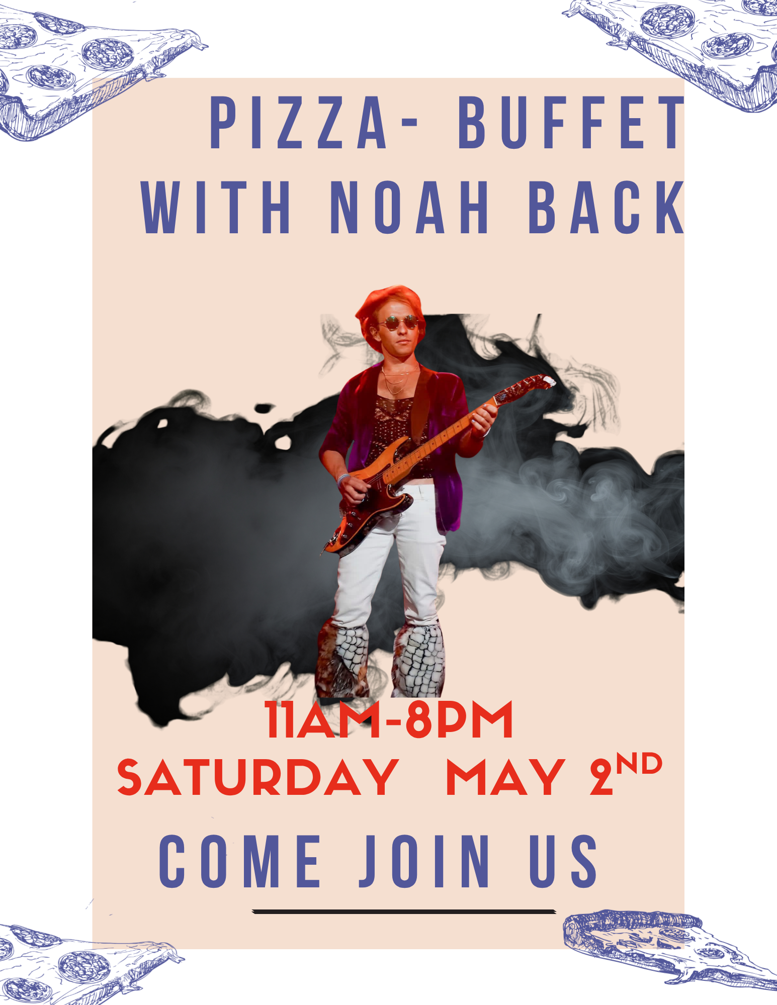 Pizza Buffet With Noah Back Music