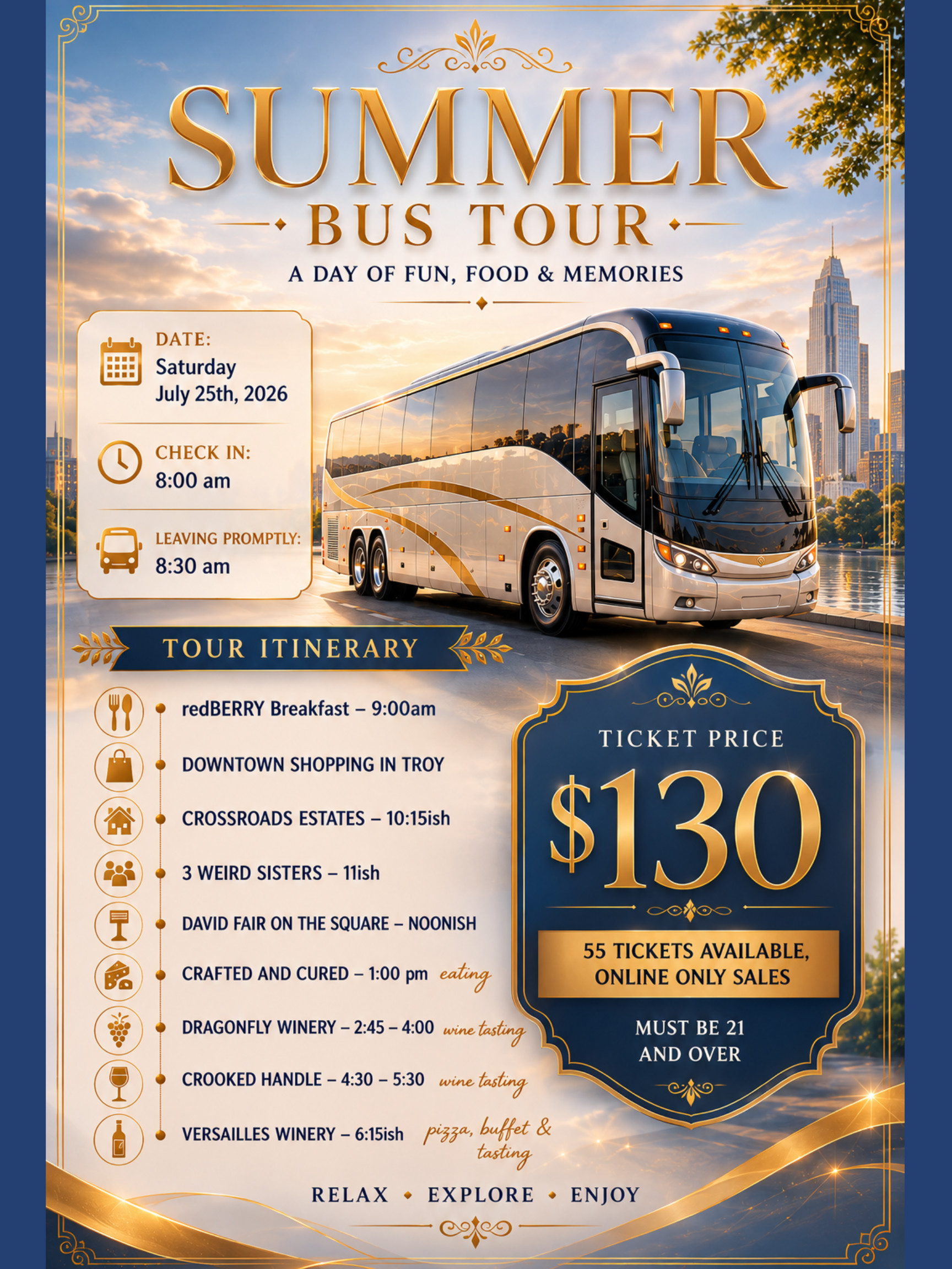 Summer Bus Tour