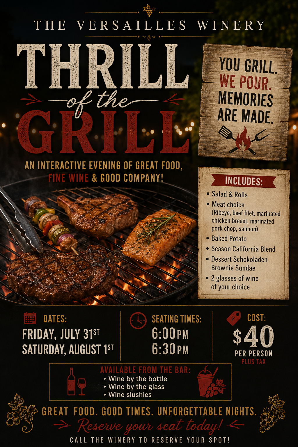 Thrill of the Grill