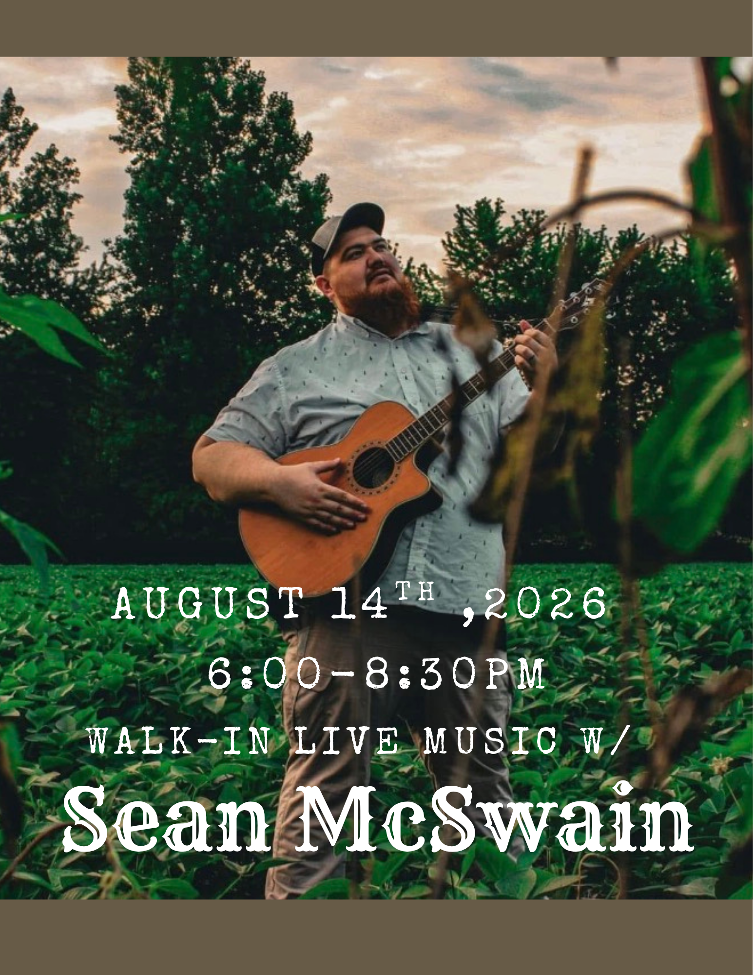 Live Music with Sean McSwain