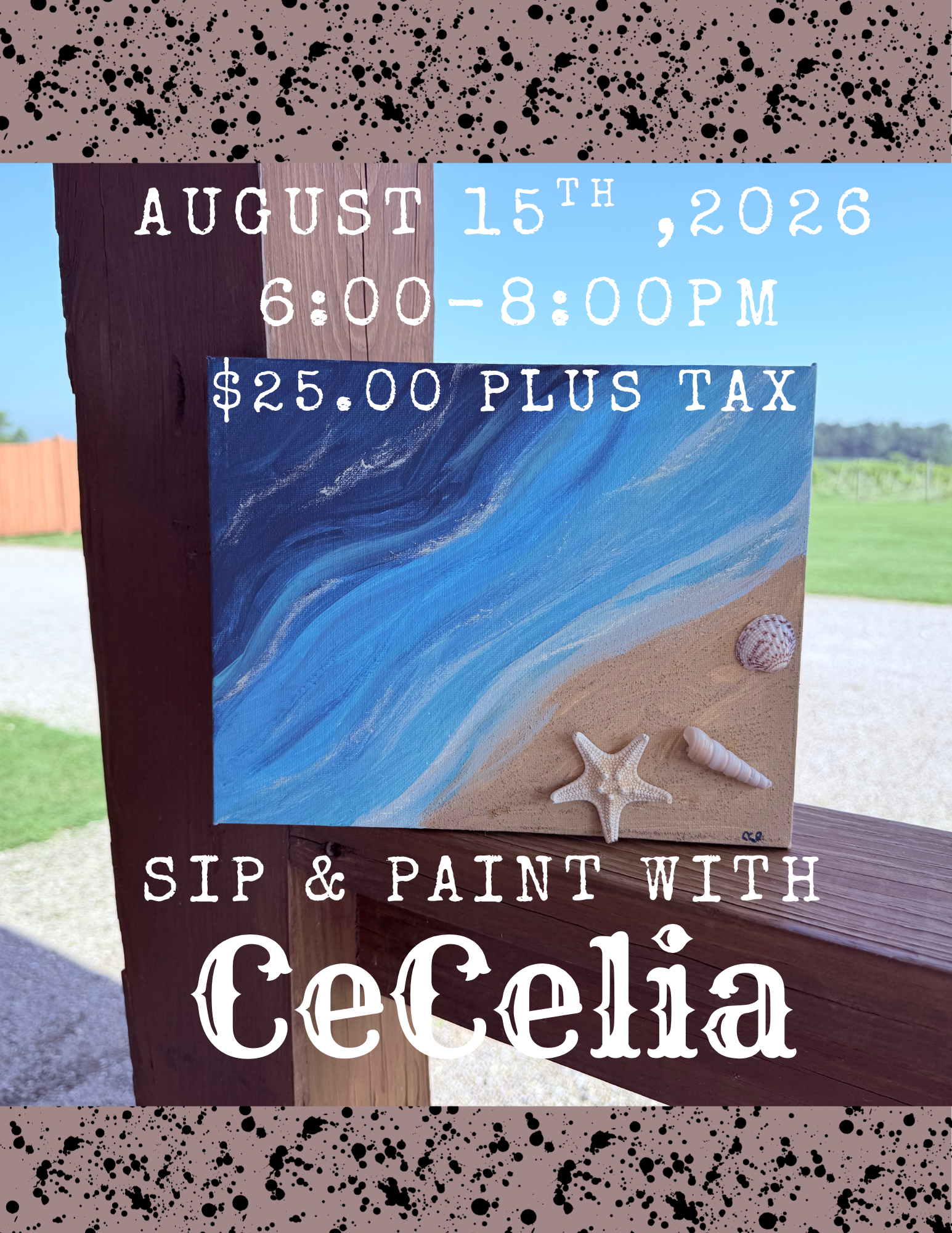 Sip, Paint w/ Cecelia